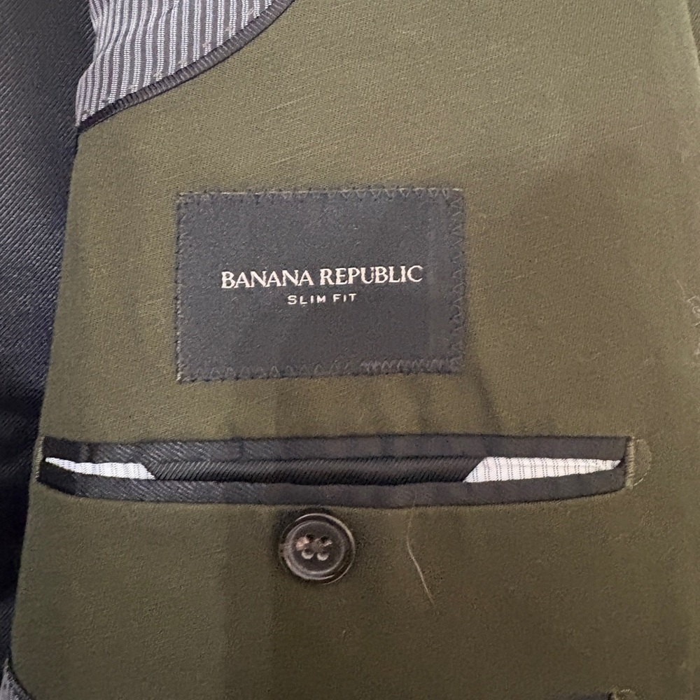 Banana Republic Forest Green Slim Fit Suit - Picture 4 of 8